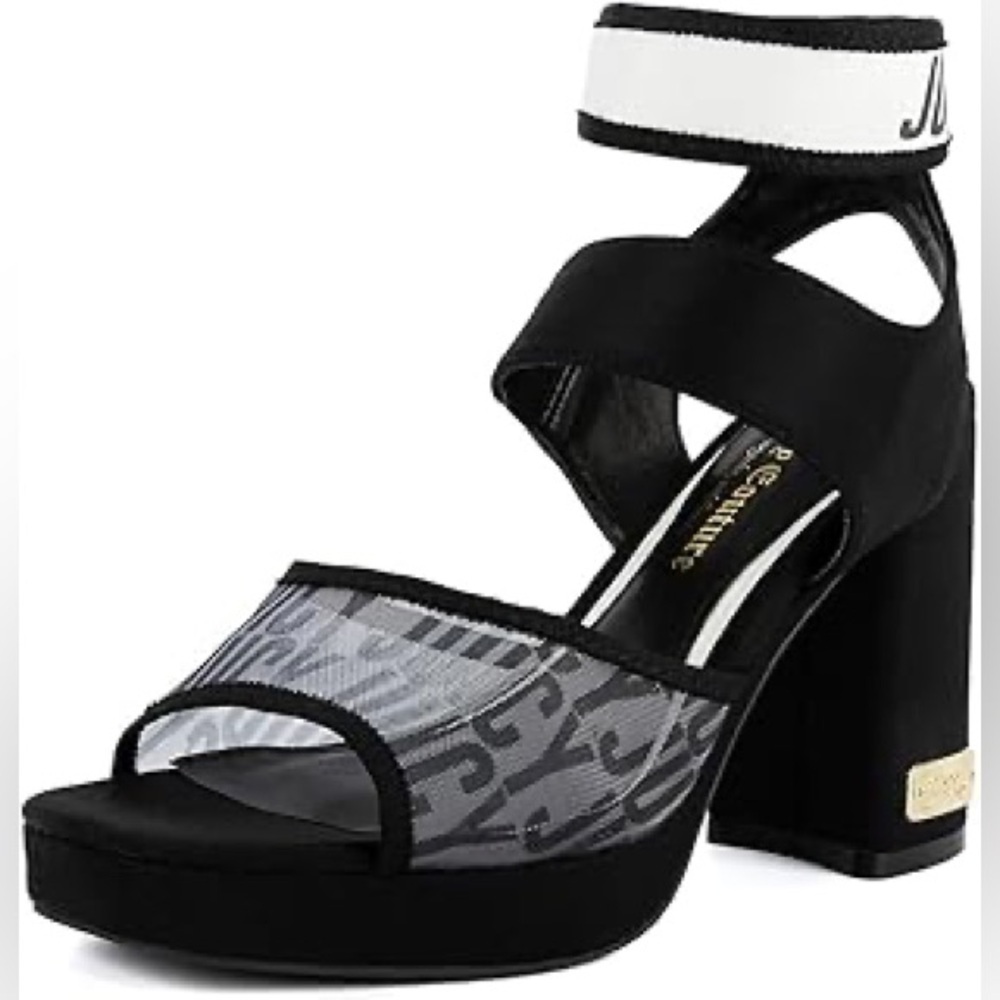 Juicy Couture Graciela Women's Open Toe High Heel Dress Sandals Ankle Strap